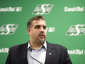 Jeremy O'Day, the Saskatchewan Roughriders' vice-president of football operations and general manager, addressed a number of issues while meeting with the media on Wednesday.