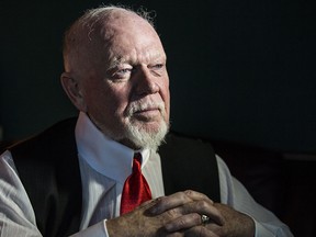 Don Cherry is photographed on Nov. 12, 2019, the day after being fired from Coach's Corner by Sportsnet for comments he made about people who don't wear poppies in honour of Remembrance Day.