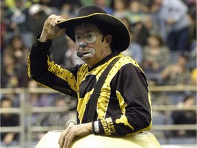 Dennis Halstead, better known as Denny the Rodeo Clown.