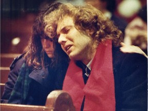 On Dec. 7, 1989, one day after the Polytechnique massacre, two first-year students from the school attend a memorial service at St-Joseph's Oratory in Montreal.