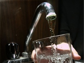 Clean water from tap