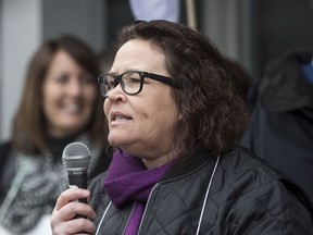 SEIU-West President Barbara Cape