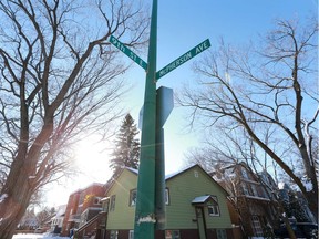 City council's transportation committee voted unanimously for a report on the permanent closure of Ninth Street at Lorne Avenue. This photo shows the intersection of Ninth and McPherson Avenue in Saskatoon on November 6, 2017.