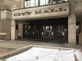 The Third Avenue entrance to Saskatoon City Hall