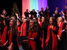 The Fireside Singers choir in Saskatoon, directed by Marilyn Whitehead, perform their Christmas Memories concert annually at TCU Place. The 47th anniversary Christmas Memories concert takes place on Dec. 21 and 22, 2019.
