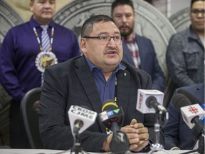 Fond du Lac Denesuline First Nation Chief Louie Mercredi says his members can't get life-saving medications when planes fail to land. (Saskatoon StarPhoenix/Liam Richards)