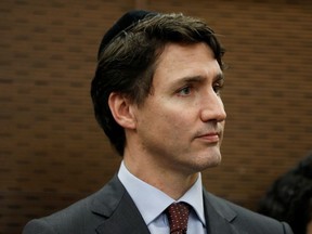 Canada's Prime Minister Justin Trudeau attends a candle lighting ceremony in celebration of Hanukkah in Ottawa, Ontario, Canada December 9, 2019.