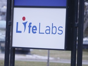 LifeLabs announces a data breach on Tuesday December 17, 2019. (Veronica Henri/Toronto Sun/Postmedia Network)
