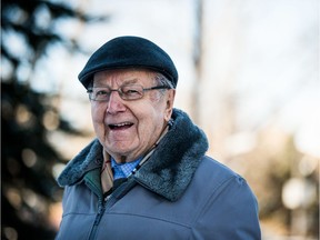 Harold Chapman outside of his home in Saskatoon, SK on Friday, January 6, 2017.