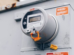 One of the 8,000 commercial and industrial smart meters installed by SaskPower during earlier pilot projects.