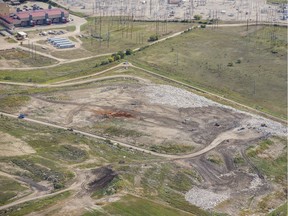 Saskatoon's landfill can be seen in this aerial photo taken on Friday, September 13, 2019.