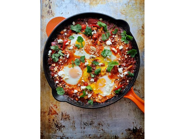 Food Baked eggs in spicy tomato sauce The Star Phoenix