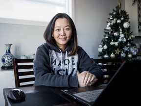 Sherry Chen is the owner of GoodCauseCoupon which is a business that helps other local businesses promote themselves while also giving back to the community. Photo taken in Saskatoon, SK on Tuesday, January 7, 2020.