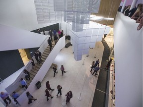 Remai Modern's atrium is currently undergoing its first facility change since it opened in 2017.