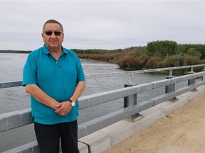 Woodland Cree Elder and evangelist, Norman McCallum, at Patunak on the Churchill River. For Saskatoon StarPhoenix religion story running January 18, 2020.