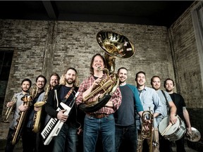 The Dirty Catfish Brass Band will be performing at The Bassment in Saskatoon on Wednesday. Jan. 22, 2020.