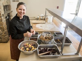 Jennifer Lessard in the kitchen at Wanuskewin Heritage Park in Saskatoon, SK on Wednesday, January 15, 2020.
