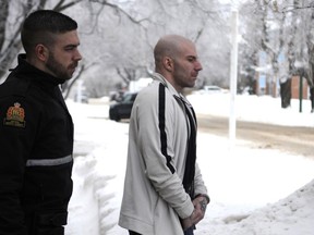 Tyler Vandewater was on trial for second-degree murder in the death of Chris Van Camp at the Saskatchewan Penitentiary in June 2017. (Peter Lozinski / Prince Albert Daily Herald)