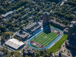 Saint Mary's University's Huskies Stadium in Halifax.
