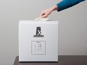 Saskatchewan ballot box