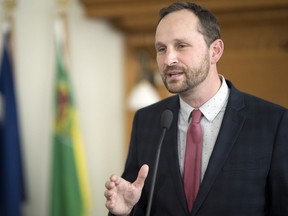 Saskatchewan NDP leader Ryan leader after the March budget. Photo Troy Fleece Leader-Post