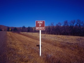 Marlene Creates, Points of Interest, Saskatchewan 1999 (detail), from the Remai Modern Collection, is on display at Remai Modern.