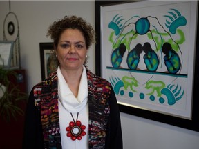 Sandra Stack, the new executive director of the Elizabeth Fry Society of Saskatchewan, poses for a photo in the organization's office in Saskatoon on Feb. 6, 2020. The organization works with vulnerable and incarcerated women in the province.