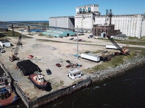 The Port of Churchill in Churchill, Manitoba is shown on Wednesday, July 4, 2018. While there is renewed talk of transporting Western oil through the port in Churchill, Manitoba, any such project is likely to run into opposition from environmentalists and some who live in the region.