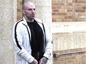 Tyler Vandewater is on trial for second-degree murder in the June 2017 death of Chris Van Camp at Saskatchewan Penitentiary. (Peter Lozinski / Prince Albert Daily Herald)