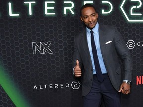 Anthony Mackie attends Netflix's "Altered Carbon" Season 2 Photo Call at AMC Lincoln Square Theater on February 24, 2020 in New York City.