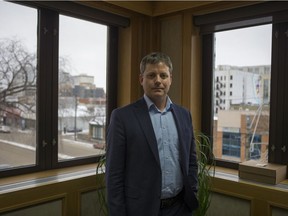 Saskatoon city manager Jeff Jorgenson in his office at city hall in December 2018.