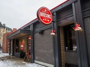 A 25-year-old man faces charges in connection with a firearms incident at Hudson's pub in Saskatoon on March 3, 2020 (Matt Smith / Saskatoon StarPhoenix)