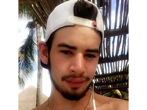 Allan Garrioch, 20, was found dead several days after he was reported missing.