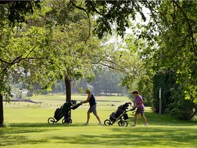 The provincial government announced Thursday as part of a plan to reopen Saskatchewan that golf courses, such as the Royal Regina Golf Club, will be allowed to begin operations May 15.