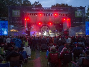 The Roots perform at the SaskTel Saskatchewan Jazz Festival at the mainstage, in the Bessborough Gardens in Saskatoon, SK on Saturday, June 22, 2019.
