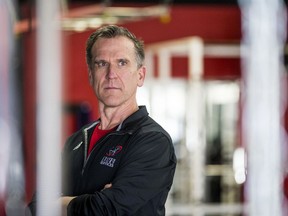 Bruce Craven, owner of Craven SPORT Services, has shifted business to online physiotherapy sessions (Matt Smith/ Saskatoon StarPhoenix)