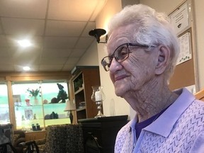 Ellen Manton celebrated her 105th birthday during COVID-19. This is her second pandemic.