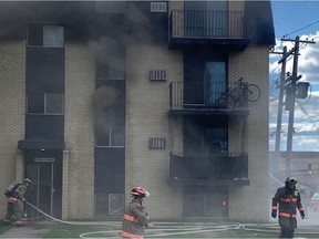 Around 5 p.m. on Thursday, the Saskatoon Fire Department received multiple calls reporting smoke coming from an apartment building.