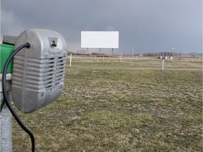 The Prairie Dog Drive-in theatre, one of four remaining drive-ins in Saskatchewan, is located in Carlyle, Sask., and is set to open Friday for the season under new rules from the Saskatchewan government to restart the economy. (Photo: Ray Boutin)