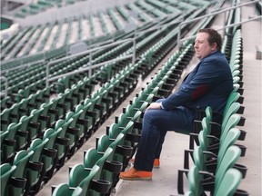 Tim Reid, president and CEO of Evraz Place, has plenty of space at Mosaic Stadium due to the COVID-19 pandemic.