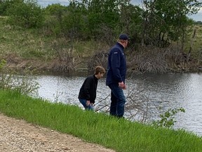 The Prince Albert Police Service conducted a search of a rural area near Prince Albert, Sask. on June 10, 2020 as part of the ongoing search for Happy Charles, who went missing in 2017.