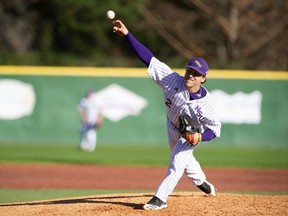 Muenster's Logan Hofmann was selected by Pittsburgh in the fifth round of Thursday's MLB draft. (Photo by Chris Reich)