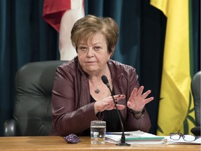 Saskatchewan Finance Minister Donna Harpauer