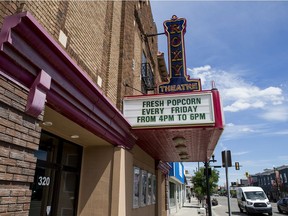 The Roxy Theatre had been closed due to the COVID-19 Pandemic. Photo taken in Saskatoon, SK on Friday, June 26, 2020.