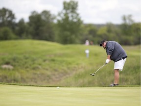 Kathy Ziglo competes during the 2019 women's amateur at Moon Lake.