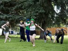 SASKATOON, SK--JULY 17/2020 -  0717 news covid vendasta - PeachPit Productions is one of the three companies putting on a "Live from Your Lawn" show in the This is NOT That Theatre Festival program -- a Fringe replacement of sorts hosted by 25th St. Theatre. Photo taken in Saskatoon, SK on Friday, July 17, 2020.