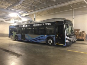Saskatoon Transit announced on July 21, 2020 that it will test an electric bus for a year. The city's long term plans call for a fully electric bus fleet by 2030.