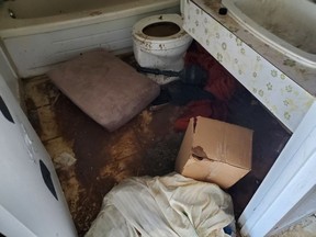 The Saskatoon Fire Department is considering an order to close all or a portion of the City Centre Inn and Suites because of unsafe and unsanitary living conditions identified in inspections. Photos of the conditions were provided to media by the Saskatoon Fire Department on July 22, 2020.