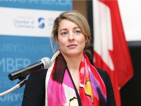 Mélanie Joly, Minister of Economic Development and Official Languages and Minister responsible for Western Economic Diversification Canada