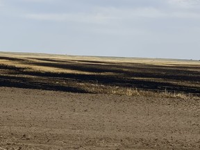 Rural Municipality of Miry Creek Reeve Mark Hughes says a lack of rural cell service is unsafe after a fire sparked near his community and residents were unable to call for help. Photo provided by Mark Hughes.